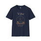 Vibe The Only Thing Guiding My Decisions Funny Life Defined Unisex T-Shirt | Mental Health Motivational Vibing Humor Tee