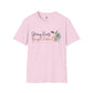 Strong Roots Bright Future Shirt, Inspirational Unisex Tee, Christian Encouragement Shirt, Personal Growth Gift, Faith Based T-Shirt