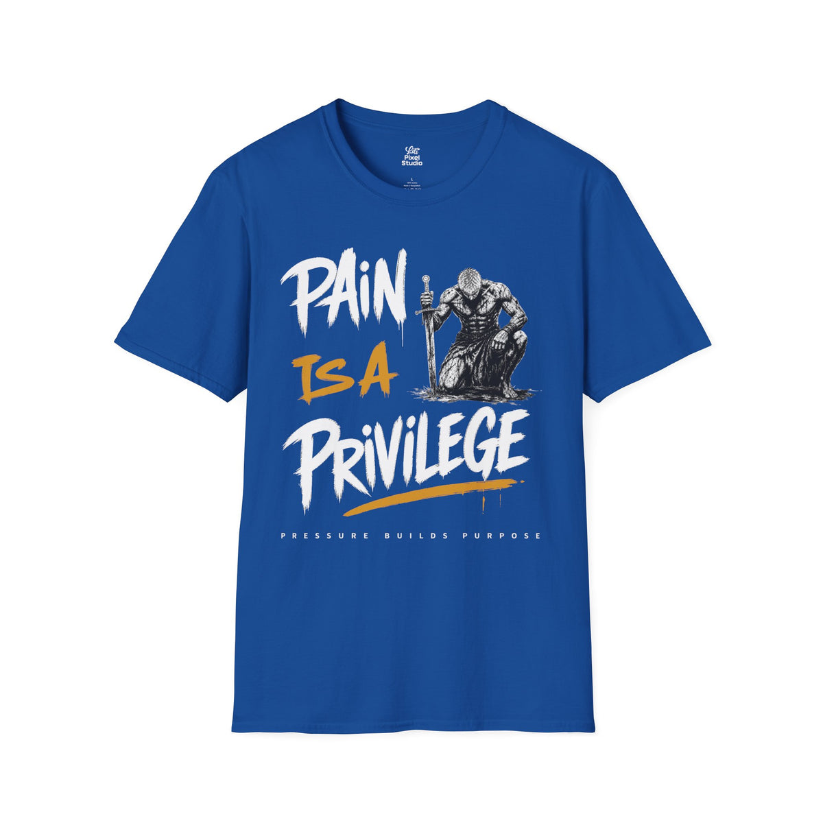 Pain Is A Privilege Shirt, Motivational Gym T-Shirt, Warrior Graphic Tee, Fitness Motivation Shirt, Resilience Tee, Inspirational Unisex Shirt