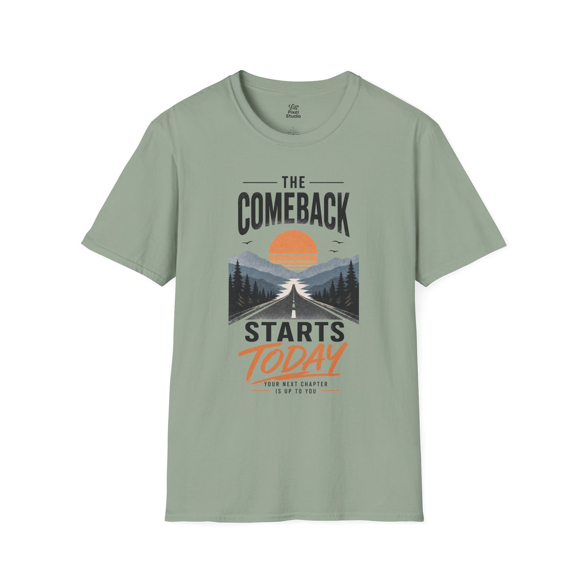 The Comeback Starts Today Shirt, Motivational Unisex Tee, New Beginnings T-Shirt, Inspirational Shirt, Fresh Start Gift, Personal Growth Tee