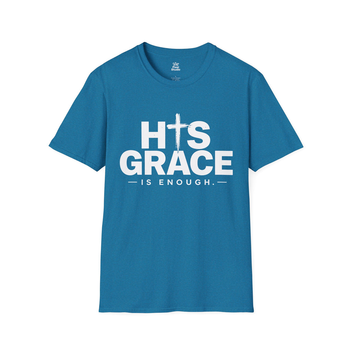 His Grace Is Enough Christian Shirt, Faith Based T-Shirt, Christian Cross Tee, Grace Shirt, Inspirational Unisex Religious Gift