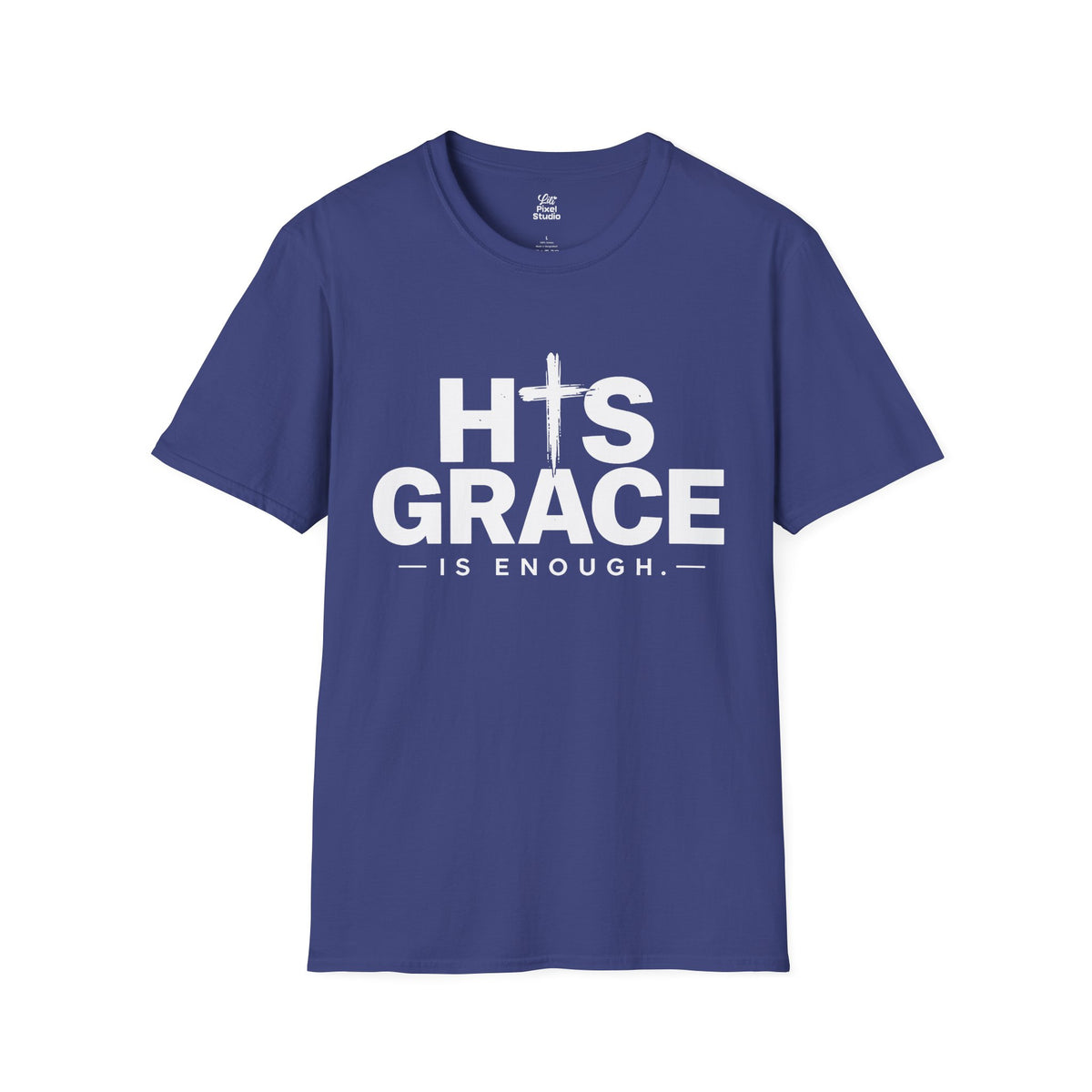 His Grace Is Enough Christian Shirt, Faith Based T-Shirt, Christian Cross Tee, Grace Shirt, Inspirational Unisex Religious Gift