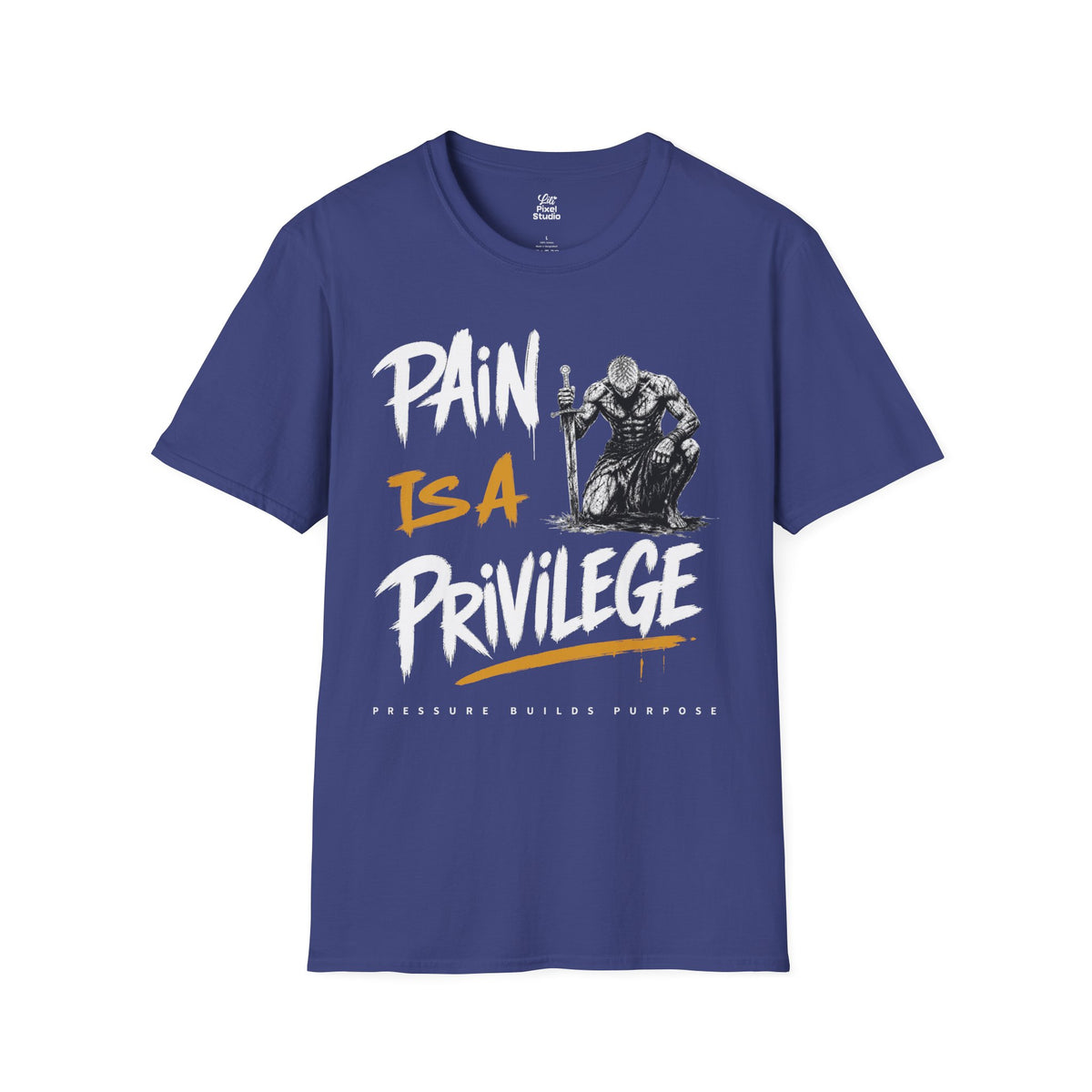 Pain Is A Privilege Shirt, Motivational Gym T-Shirt, Warrior Graphic Tee, Fitness Motivation Shirt, Resilience Tee, Inspirational Unisex Shirt