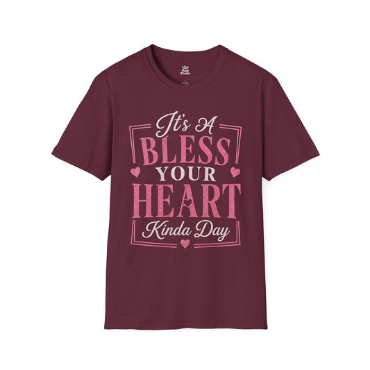 It's A Bless Your Heart Kinda Day Womens Shirt, Funny Southern Saying Tee, Petty And Prosperous Graphic Shirt, Southern Humor Top