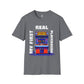 My First Real Playground Unisex Shirt, Retro Arcade Gamer Tee, Pixel Art Gaming T-Shirt, Nostalgic Arcade Gift