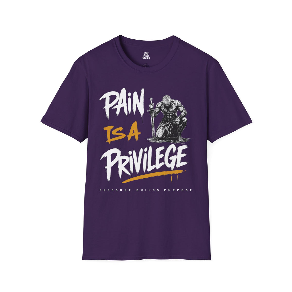 Pain Is A Privilege Shirt, Motivational Gym T-Shirt, Warrior Graphic Tee, Fitness Motivation Shirt, Resilience Tee, Inspirational Unisex Shirt
