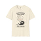 Overthinking Everything Illustration Unisex T-Shirt | Mental Health Humor, Cute Scribble Character, Funny Burned Out Tee