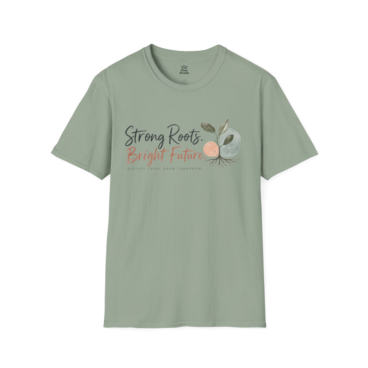 Strong Roots Bright Future Shirt, Inspirational Unisex Tee, Christian Encouragement Shirt, Personal Growth Gift, Faith Based T-Shirt