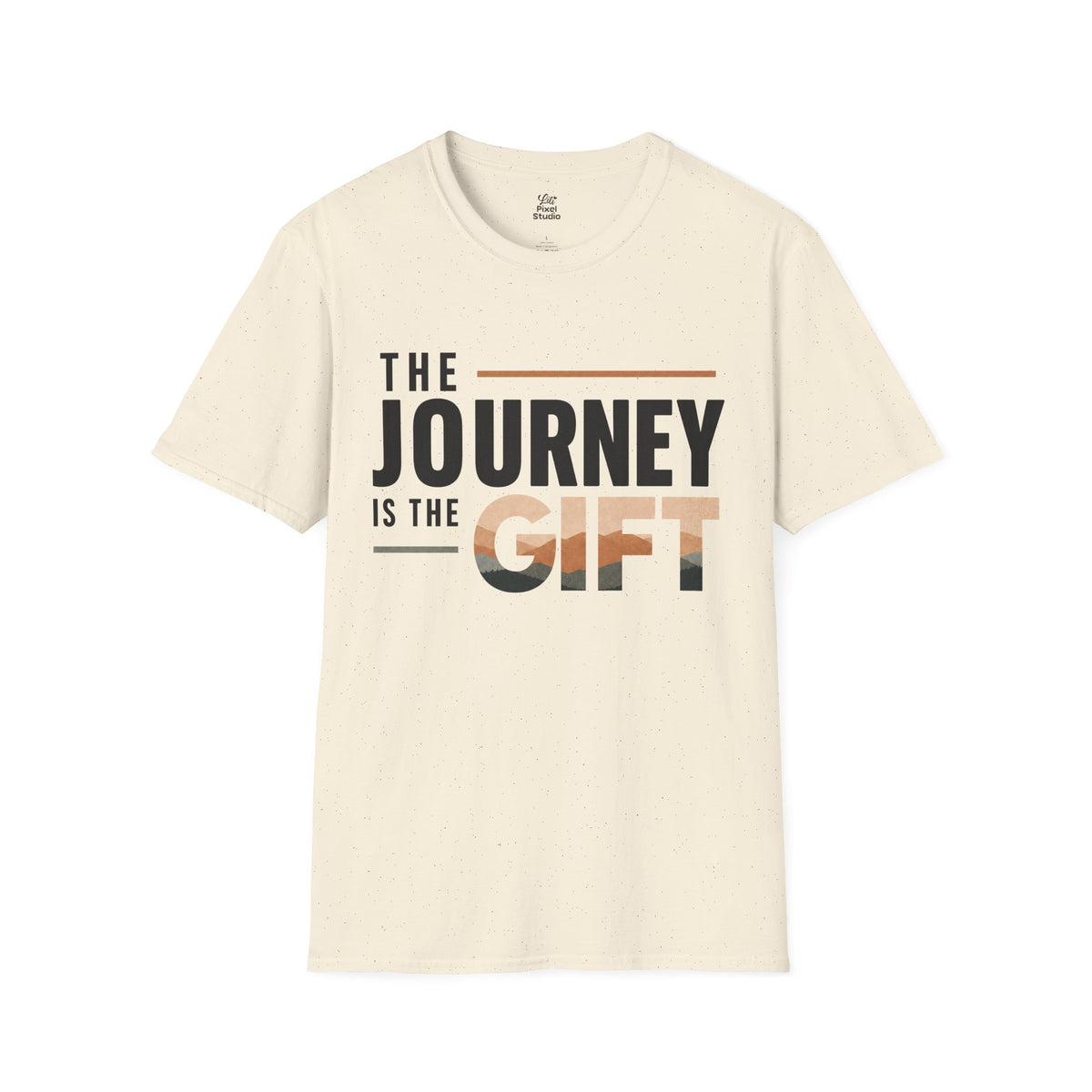 The Journey Is The Gift Shirt, Inspirational Unisex Tee, Motivational Shirt, Personal Growth Gift, Adventure T-Shirt, Encouragement Gift