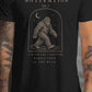 Motivation A Mythical Creature Rarely Seen In The Wild Life Defined Unisex T-Shirt | Bigfoot Sasquatch Illustration, Funny Sarcastic Tee