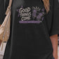 Good Things Come To Those Who Leave Me Alone Womens Shirt, Funny Introvert Tee, Anti Social Graphic T-Shirt, Butterfly Gift