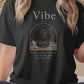 Vibe The Only Thing Guiding My Decisions Funny Life Defined Unisex T-Shirt | Mental Health Motivational Vibing Humor Tee