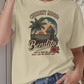 Bendito Tropical Sunset Unisex T-Shirt | Palm Tree Beach Puerto Rican Latin Humor Sarcastic Gift Tee