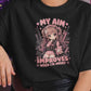 My Aim Improves When Im Angry Womens Shirt, Cute Anime Gamer Tee, FPS Gaming Shirt, Kawaii Gamer Girl Gift