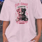 Cute Enough To Revive You Womens Shirt, Gamer Girl Tee, Kawaii Goth Gaming Shirt, Cute Pink Anime Gamer Gift