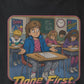 Done First Probably Wrong Mens Shirt, Funny Retro School Tee, 80s 90s Classroom Humor Gift for Students & Millennials