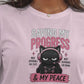 Saving My Progress And My Peace Womens Shirt, Cute Gamer Cat Tee, Introvert Gaming Shirt, Cozy Gaming Gift for Women