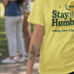 Stay Humble Nobody Likes A Showoff Womens Shirt, Funny Sarcastic Graphic Tee, Retro Lightning Bolt T-Shirt, Humble Confidence Gift