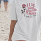 I Like Long Romantic Walks Away From People Womens Shirt, Funny Introvert Tee, Anti Social Graphic T-Shirt, Solitude Lover Gift